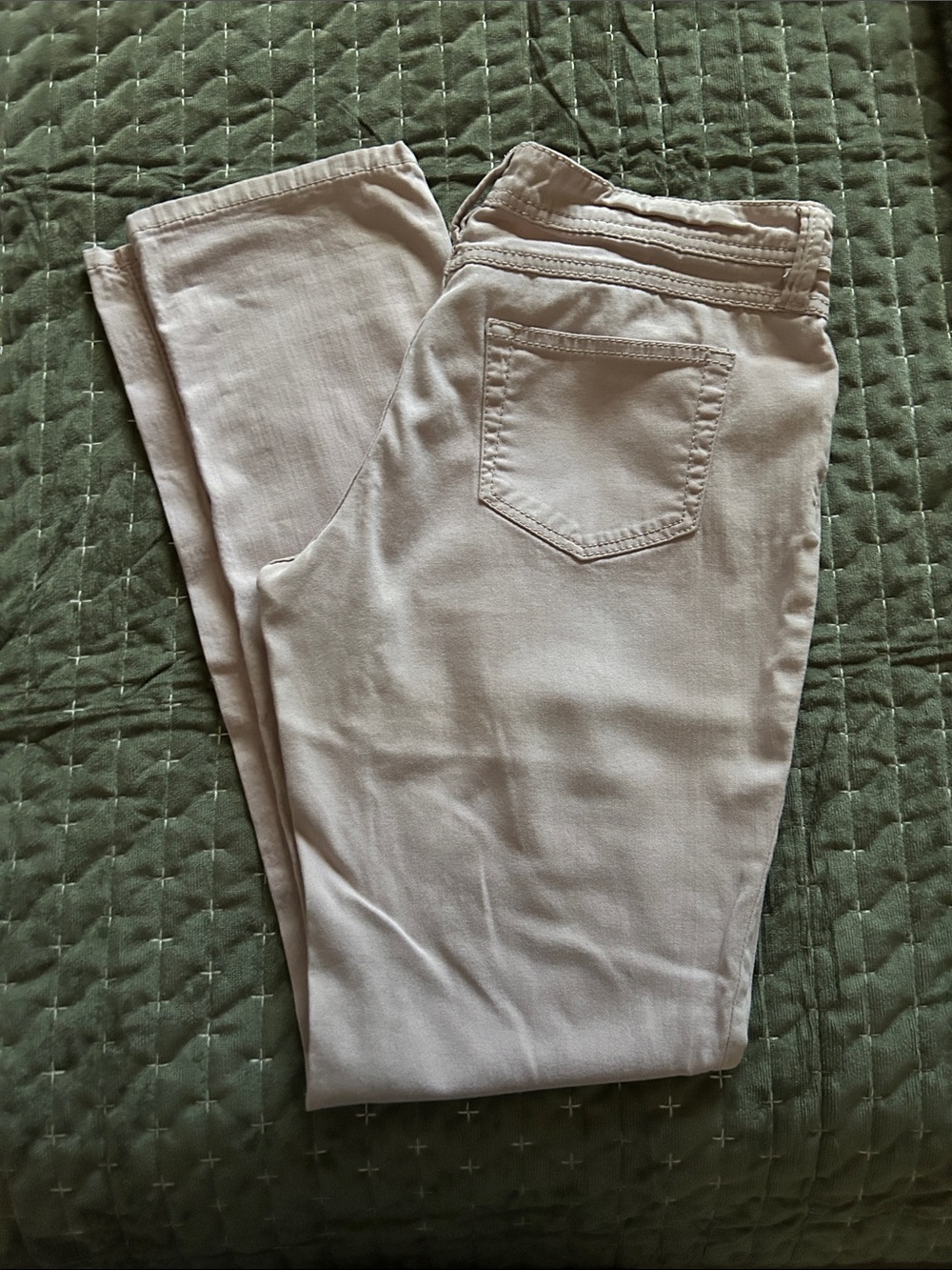 Mudd Juniors Pale Pink Low Rise Straight Leg (slightly tapered)